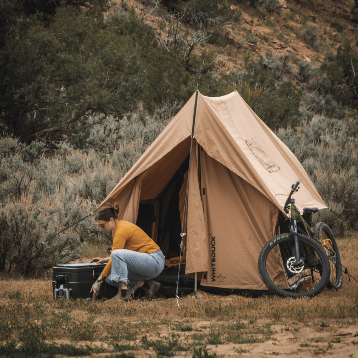 6'x8' Rover Scout Tent - Grayman Trading Company