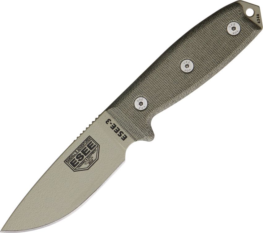 Esee Model 3 Desert Tan Blade