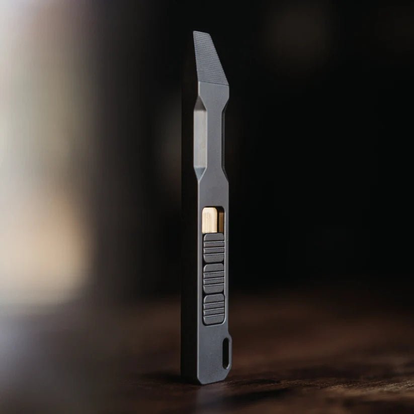 Big Idea Design - Ti Pry Bar (Stonewashed) - Grayman Trading Company