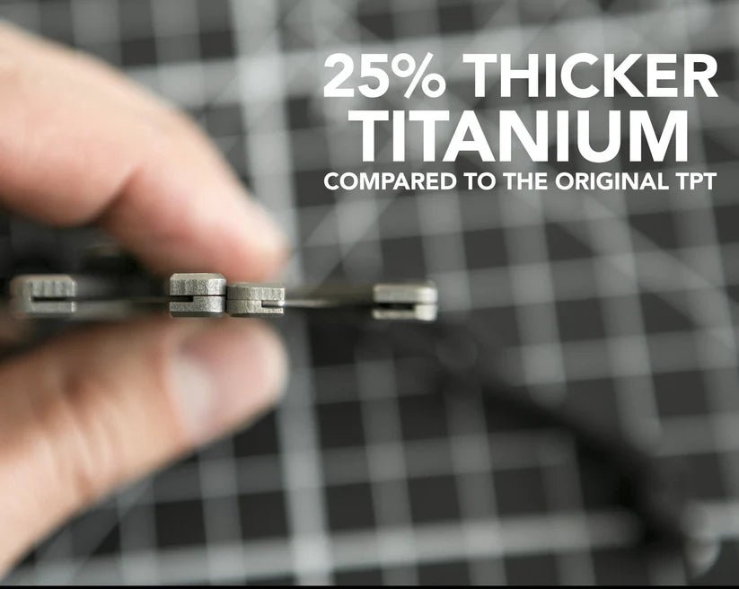 BIG IDEA DESIGN - TPT Slide : Titanium Pocket Tool (Stonewashed) - Grayman Trading Company
