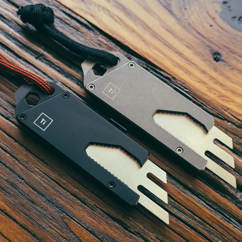 BIG IDEA DESIGN - TPT Slide : Titanium Pocket Tool (Stonewashed) - Grayman Trading Company