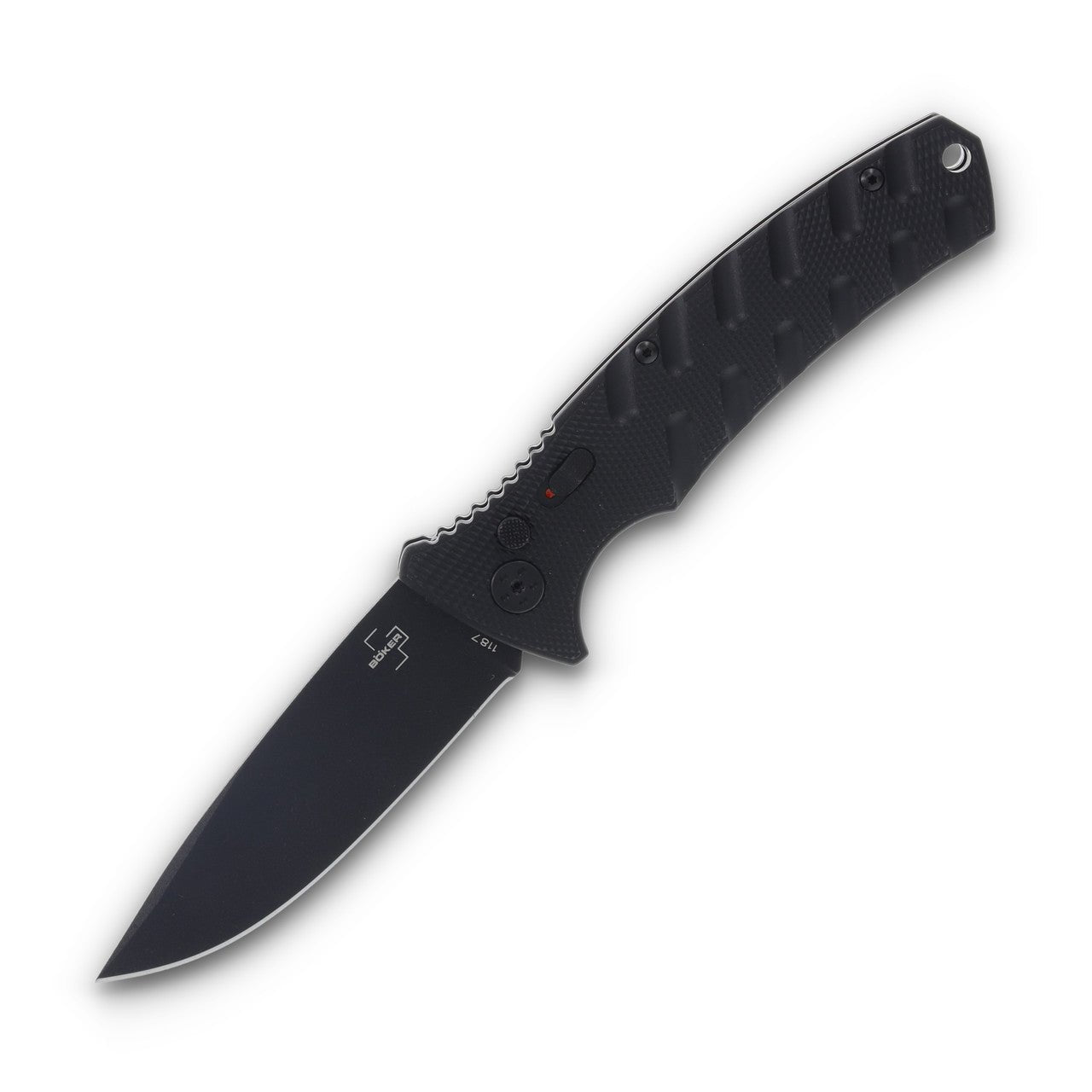 BOKER STRIKE 3.6 DRP PLN BLK - Grayman Trading Company