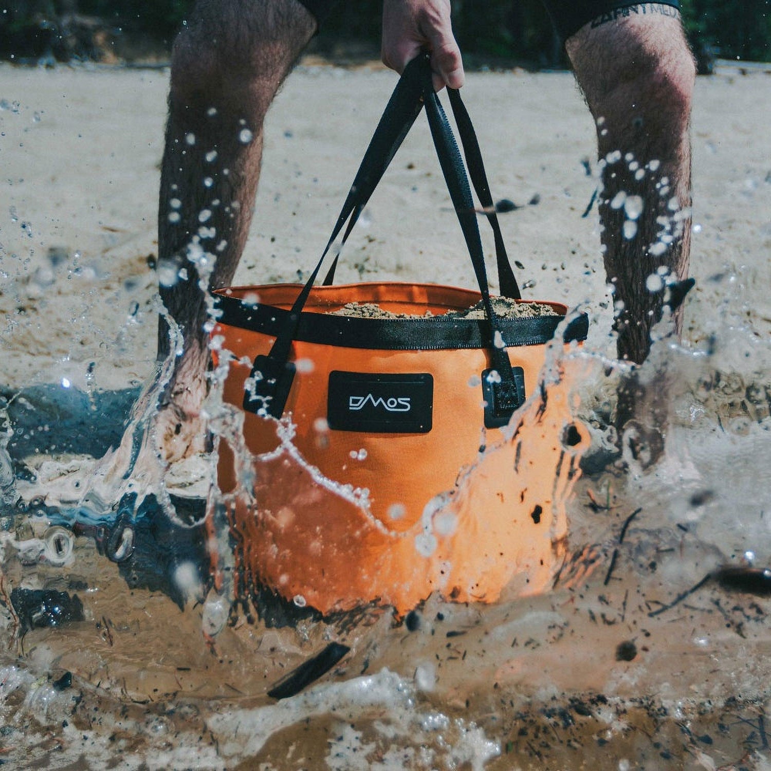 DMOS The Ruck Bucket - Foldable Camping Water Bucket - Grayman Trading Company