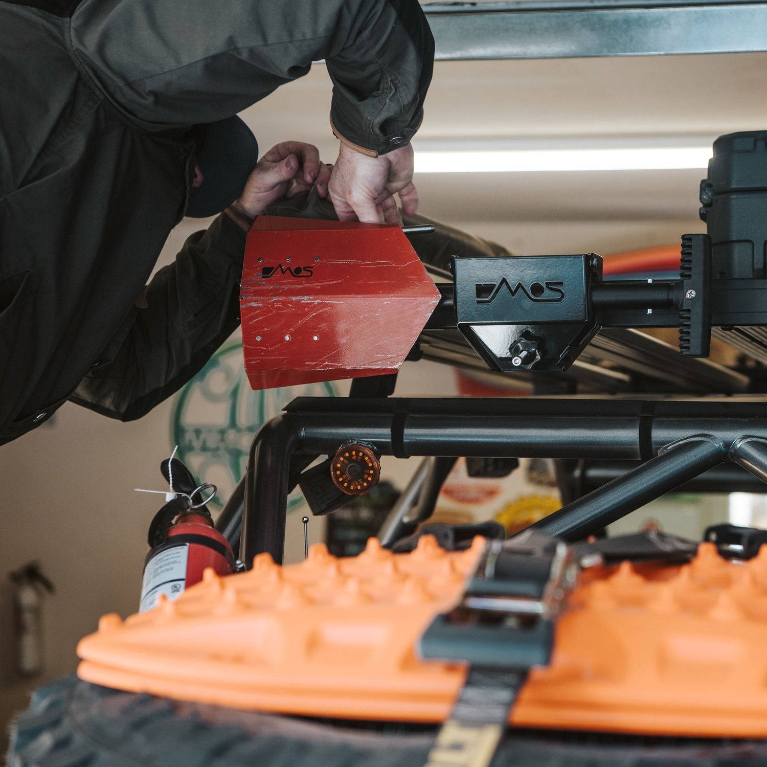 DMOS Universal Shovel/Axe Mount - Grayman Trading Company