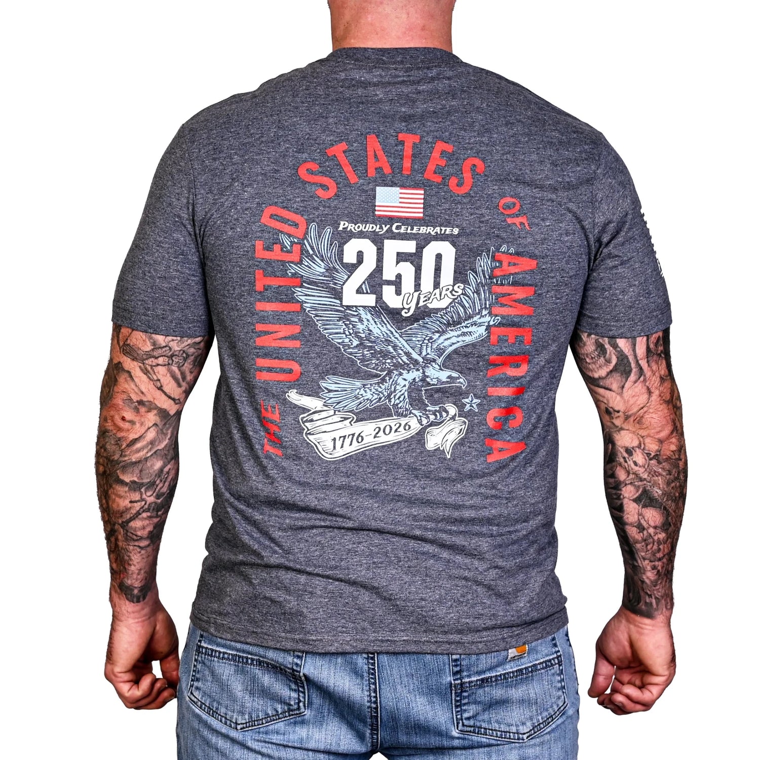 Freedom Fatigues Men's 250th Anniversary Patriotic T-Shirt - Grayman Trading Company