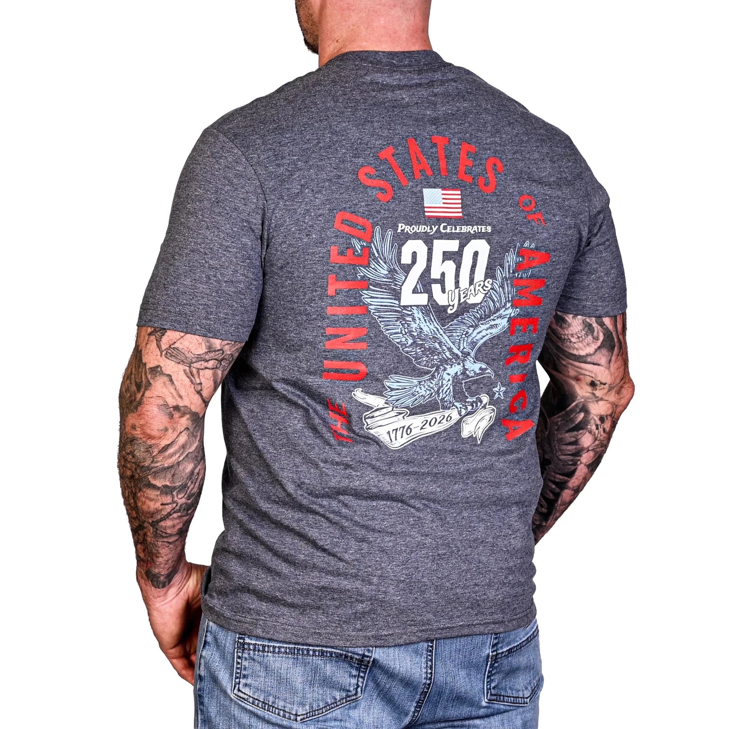 Freedom Fatigues Men's 250th Anniversary Patriotic T-Shirt - Grayman Trading Company