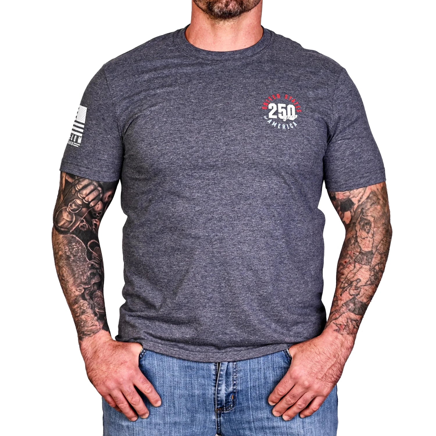 Freedom Fatigues Men's 250th Anniversary Patriotic T-Shirt - Grayman Trading Company