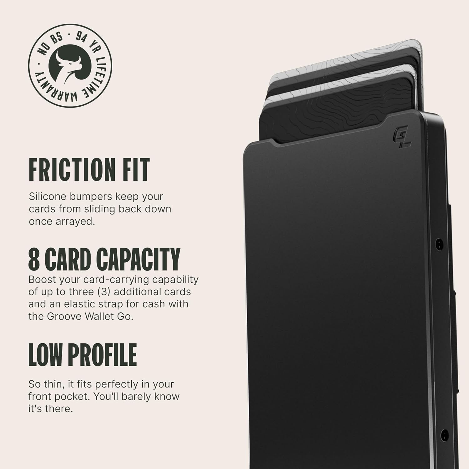 Groove Life M1 Aluminum Wallet with Groove Wallet Go - Grayman Trading Company