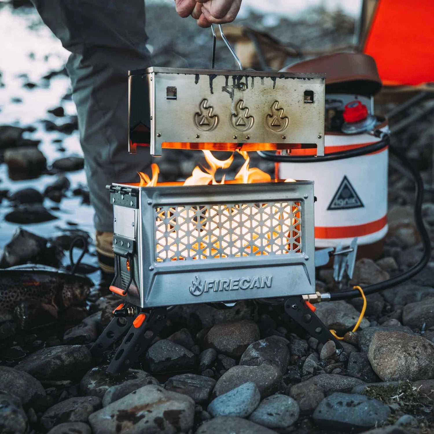 Ignik FireCan Deluxe Fire Pit - Grayman Trading Company