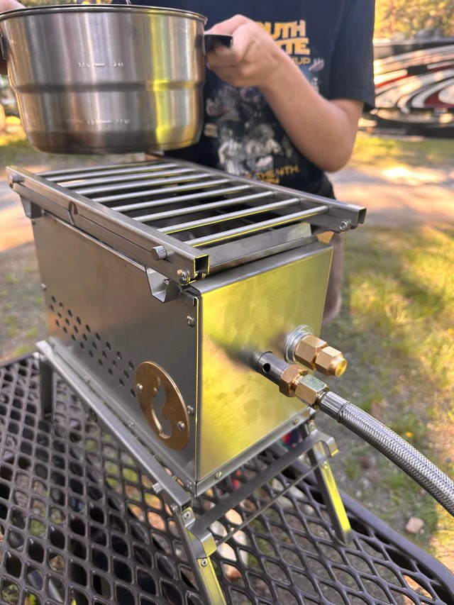LavaBox Campfire Kitchen: Cooking and Campfire in one package - Grayman Trading Company