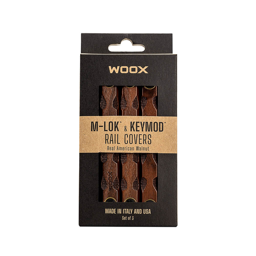 Woox M-Lok™ & KeyMod™ Rail Covers (Set of 3)