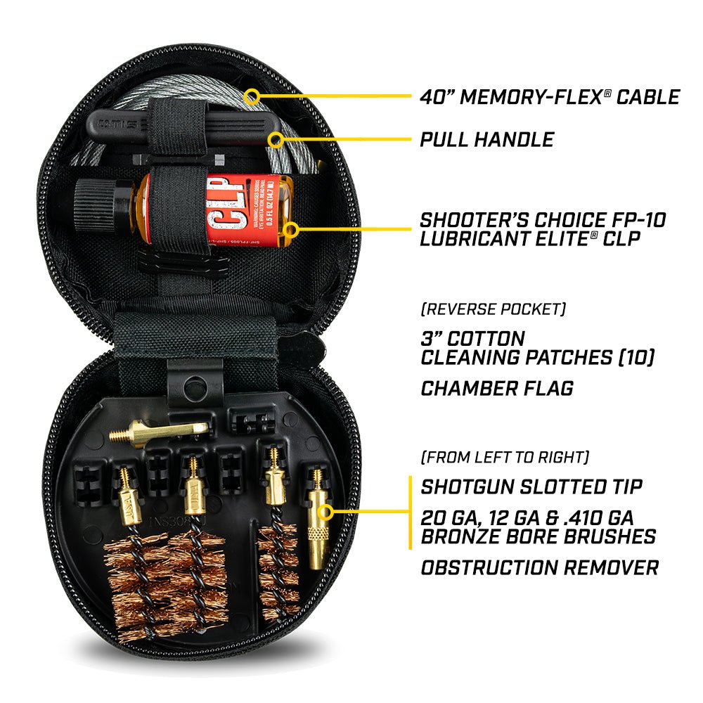 Otis Shotgun Cleaning Kit - Grayman Trading Company