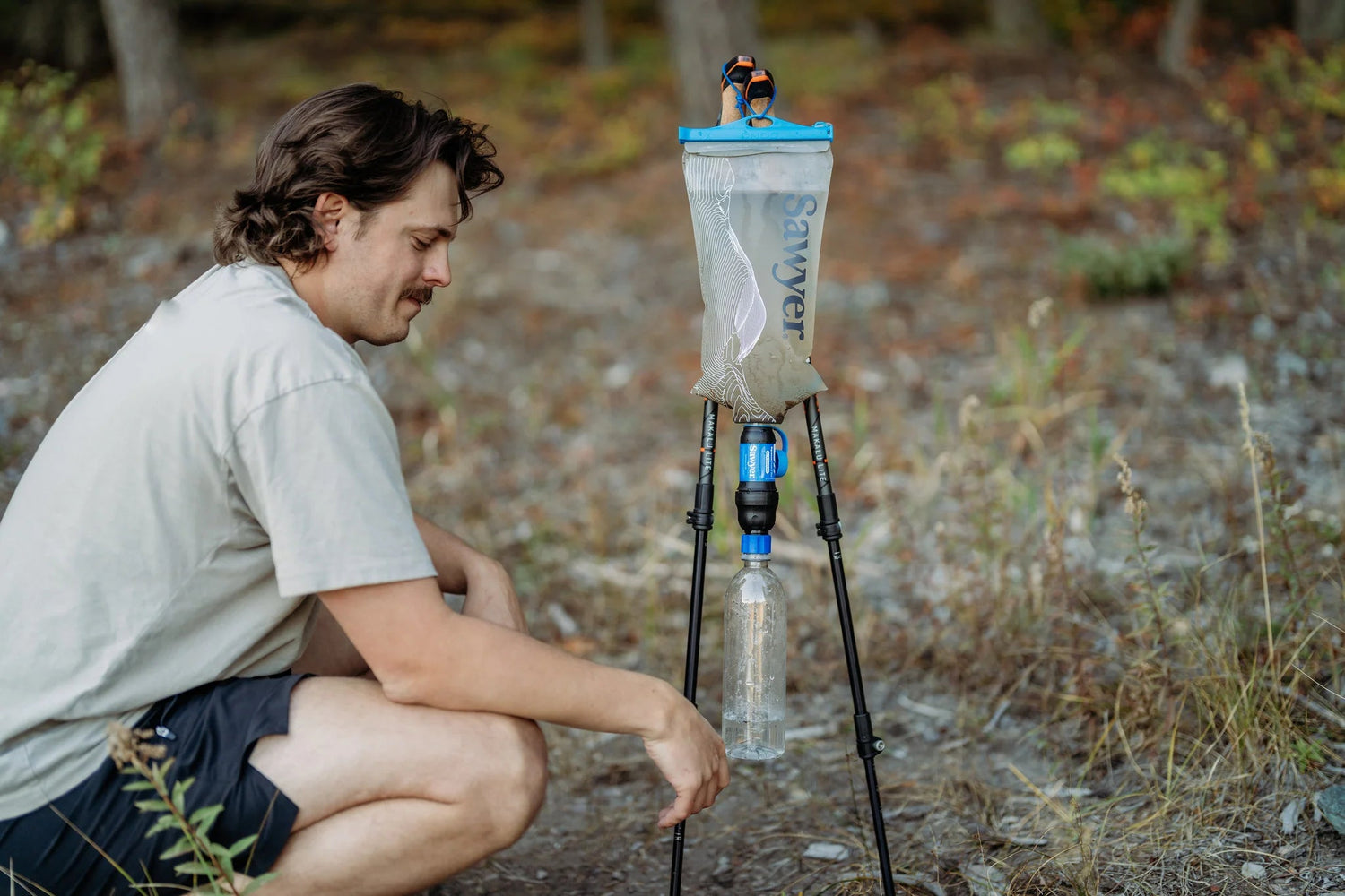 Squeeze Water Filtration System, CNOC Premium 2 Liter Bladder - Grayman Trading Company