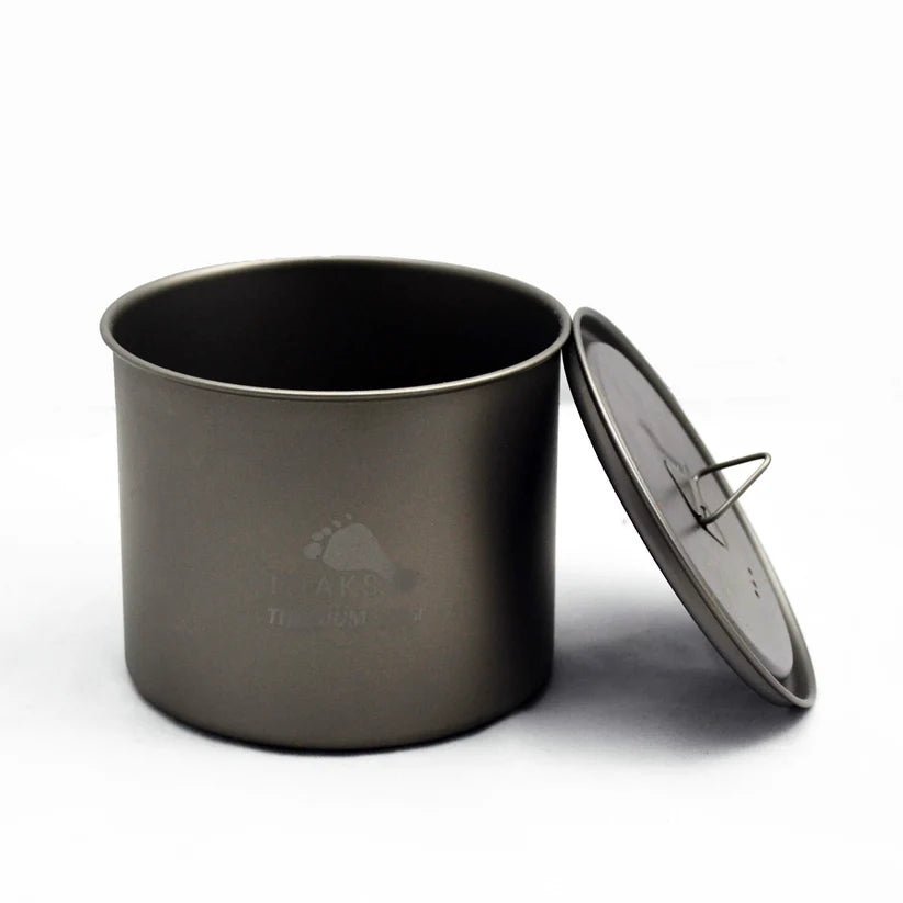 TOAKS LIGHT Titanium 550ml Pot without Handle - Grayman Trading Company