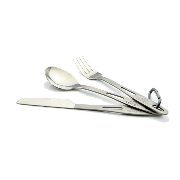 TOAKS Titanium 3 - Piece Cutlery Set - Grayman Trading Company