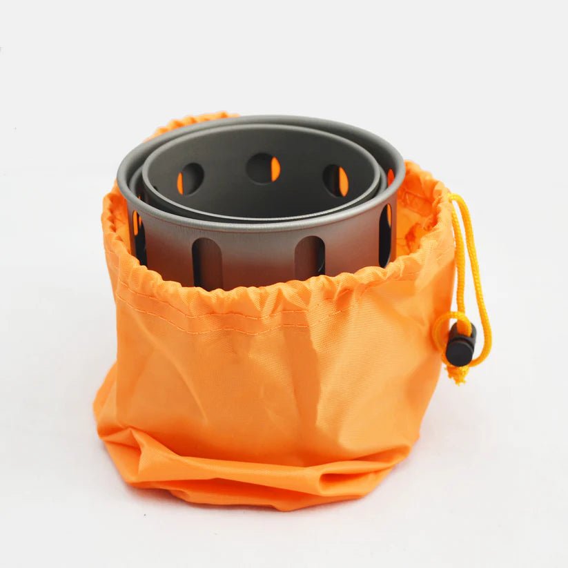 TOAKS Titanium Backpacking Wood Burning Stove (small) - Grayman Trading Company