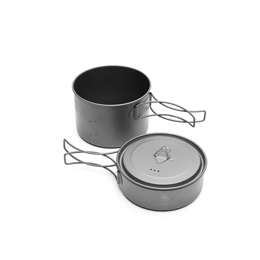 TOAKS Titanium Compact Cookset 2pcs - Grayman Trading Company