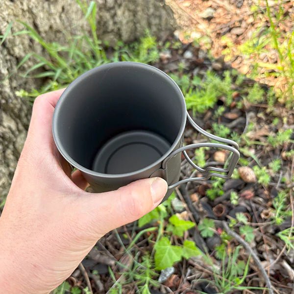 Toaks Ultralight Titanium 450ml Cup with Lid - Grayman Trading Company