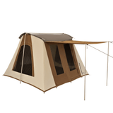 USED - 10'x10' Prota Canvas Tent, Deluxe - Grayman Trading Company