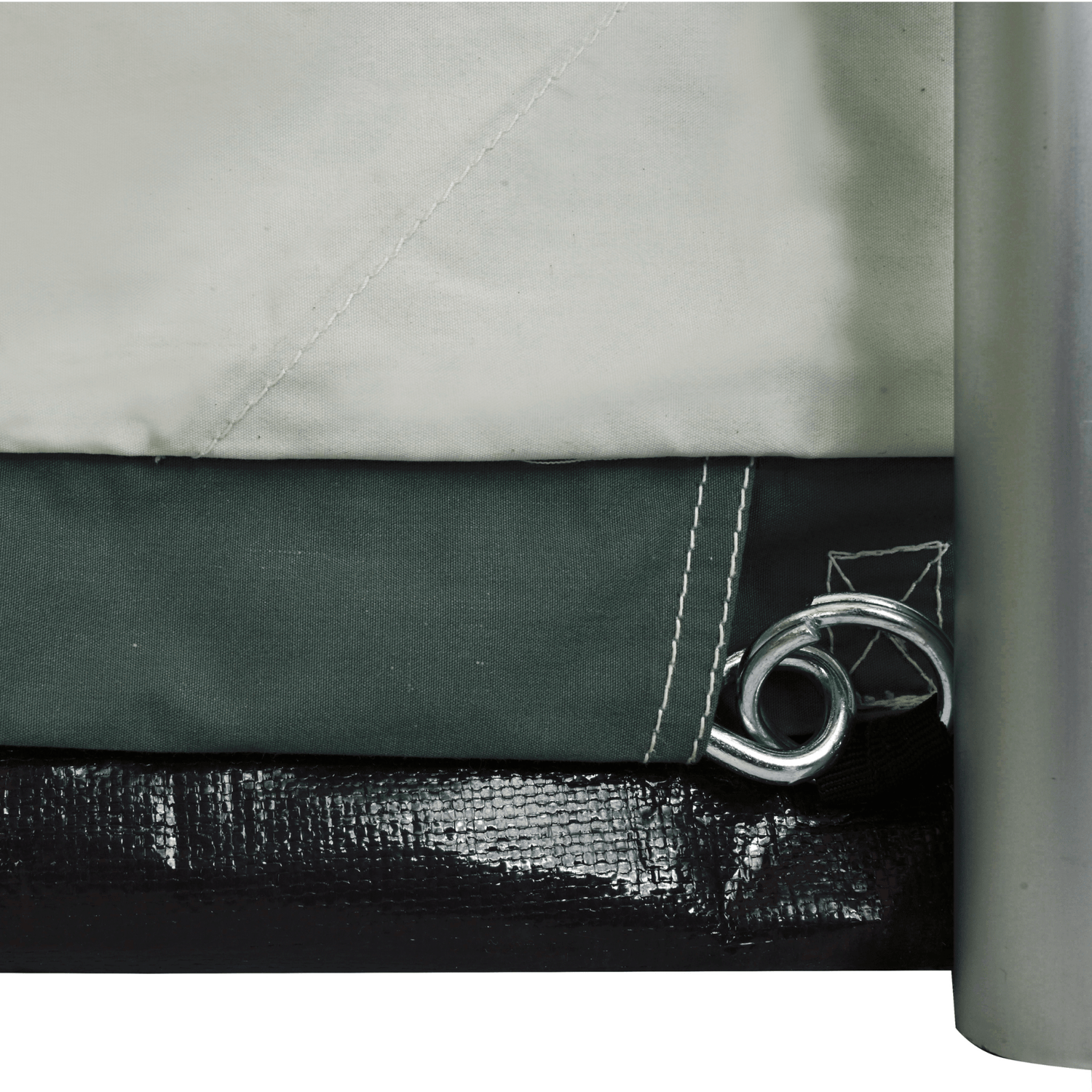 USED - 10'x10' Prota Canvas Tent, Deluxe - Grayman Trading Company