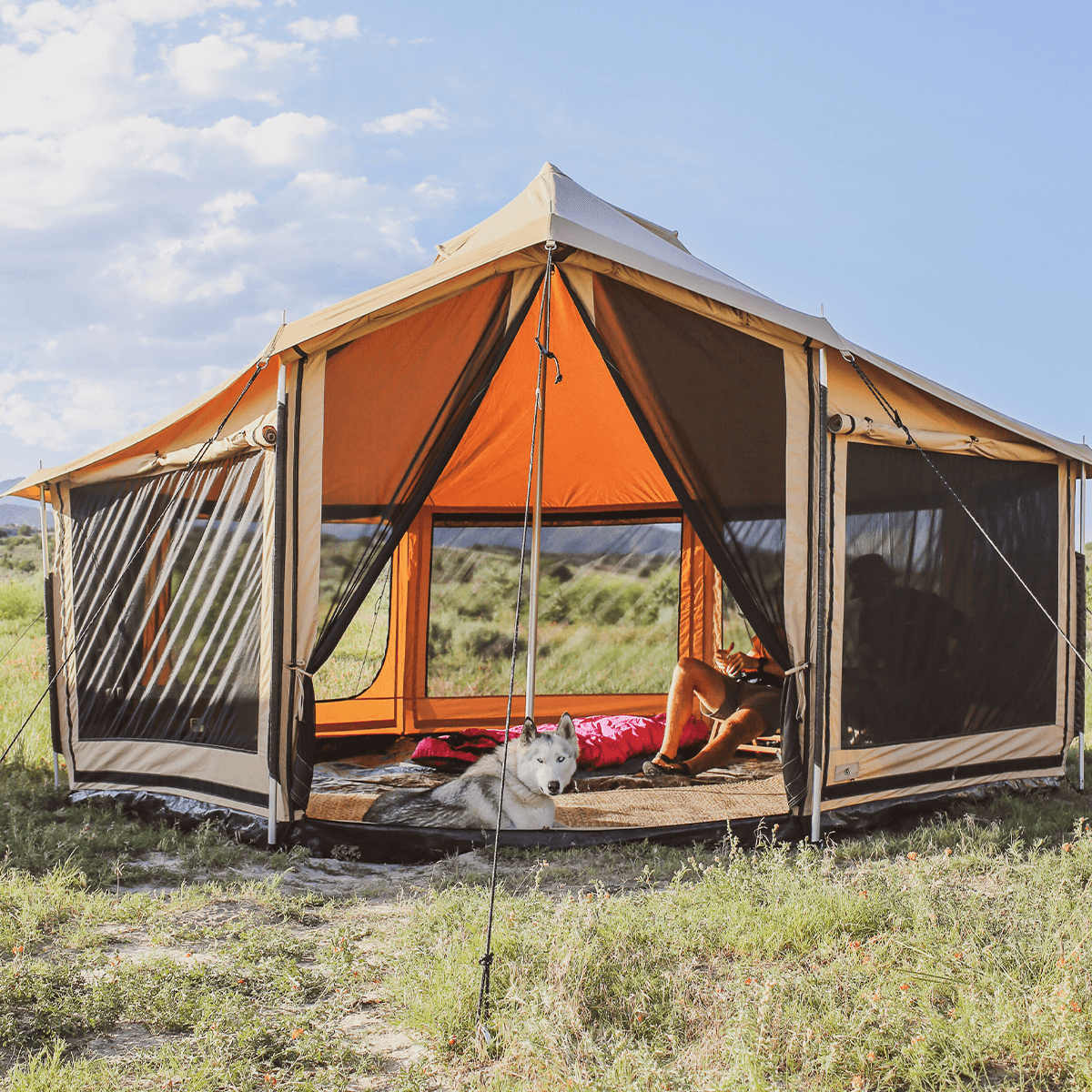 USED - Altimus Bell Tent - Grayman Trading Company