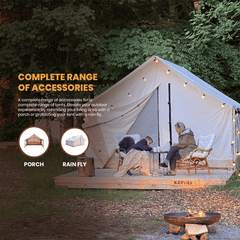 14'x16' Alpha Pro Wall Tent - Grayman Trading Company