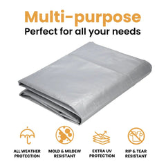 15' x 15' Super Heavy Duty Poly Tarp - Grayman Trading Company