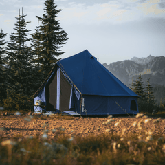 16' Regatta Bell Tent - Sapphire Blue - Grayman Trading Company