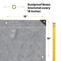 20’ x 20’ Super Heavy Duty Poly Tarp - Grayman Trading Company