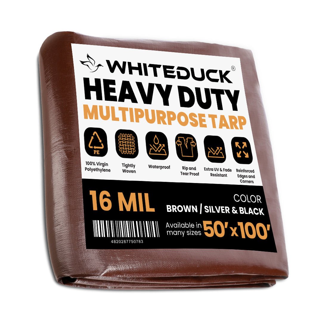 50' x 100' Super Heavy Duty Poly Tarp - Grayman Trading Company