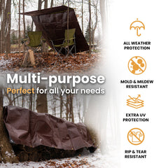 8’ x 10’ Super Heavy Duty Poly Tarp - Grayman Trading Company