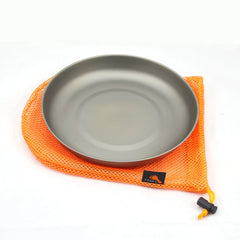TOAKS Titanium D190mm Plate | Ultralight Camping & Backpacking Dish - Grayman Trading Company