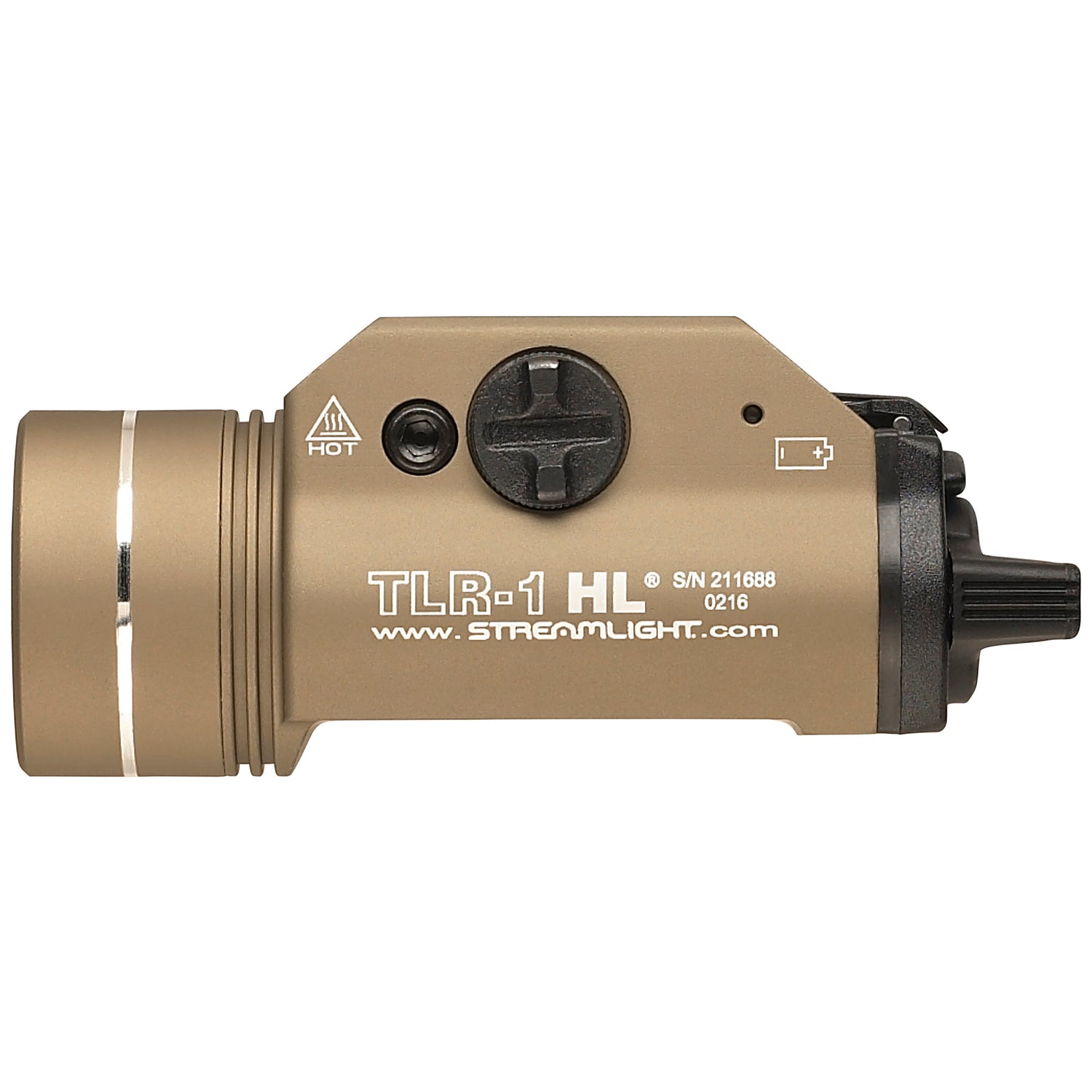 Streamlight TLR-1 HL 1000 Lumen FDE
