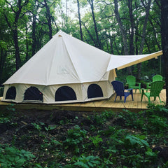 Avalon Bell Tent Awning - Grayman Trading Company