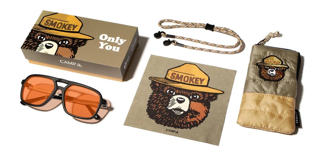 CAMP Glacier Matte Black - Smokey Bear Edition - Grayman Trading Company