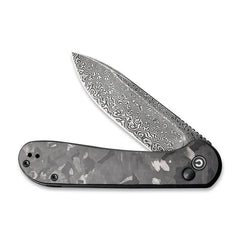CIVIVI Button Lock Elementum Pocket Knife Carbon Fiber Handle - Grayman Trading Company