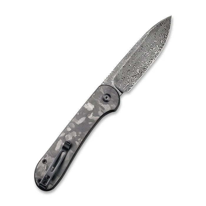 CIVIVI Button Lock Elementum Pocket Knife Carbon Fiber Handle - Grayman Trading Company