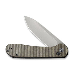 CIVIVI Button Lock Elementum Pocket Knife Micarta Handle - Grayman Trading Company