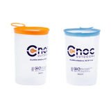 CNOC Curn Collapsible Cups, Pair (Orange and Blue) - Grayman Trading Company