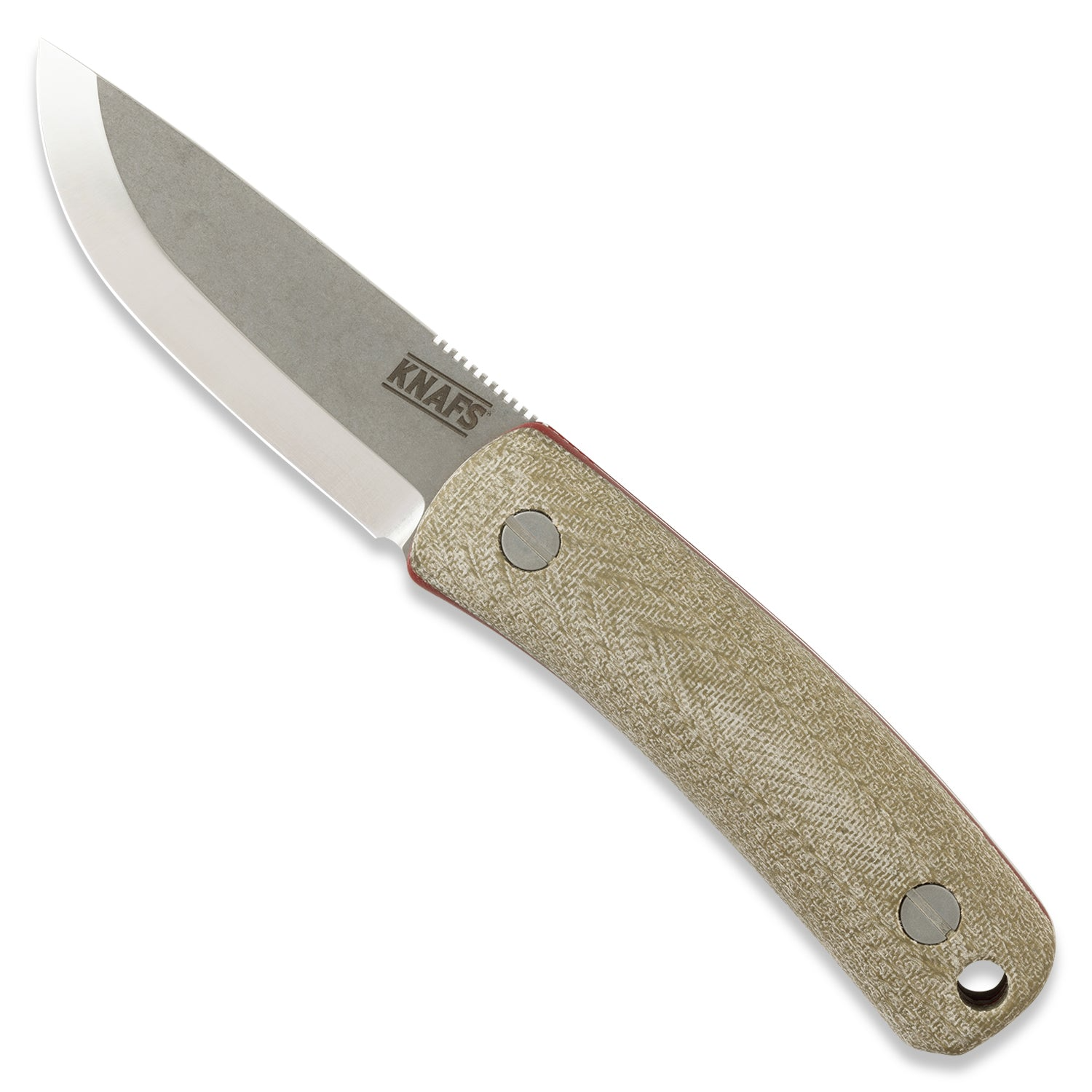 KNAFS Lulu - Fixed Blade Knife - MagnaCut - *Updated Stonewash Blade