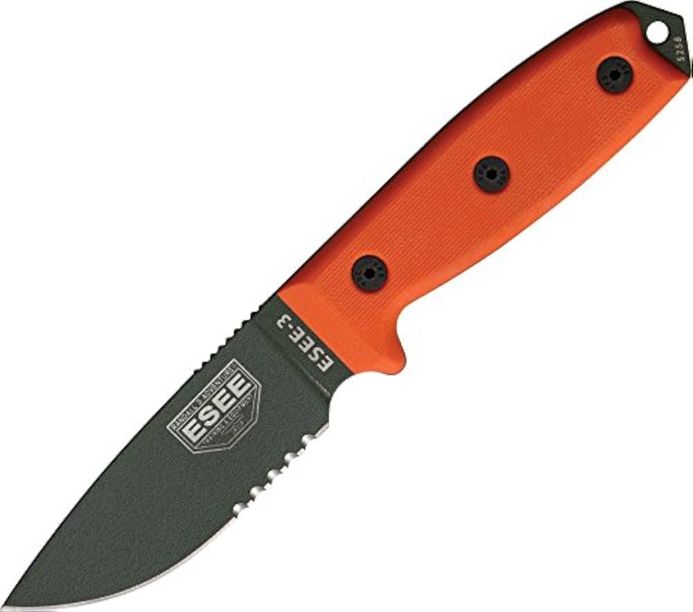Esee Model 3 Part Serrated - Grayman Trading Company
