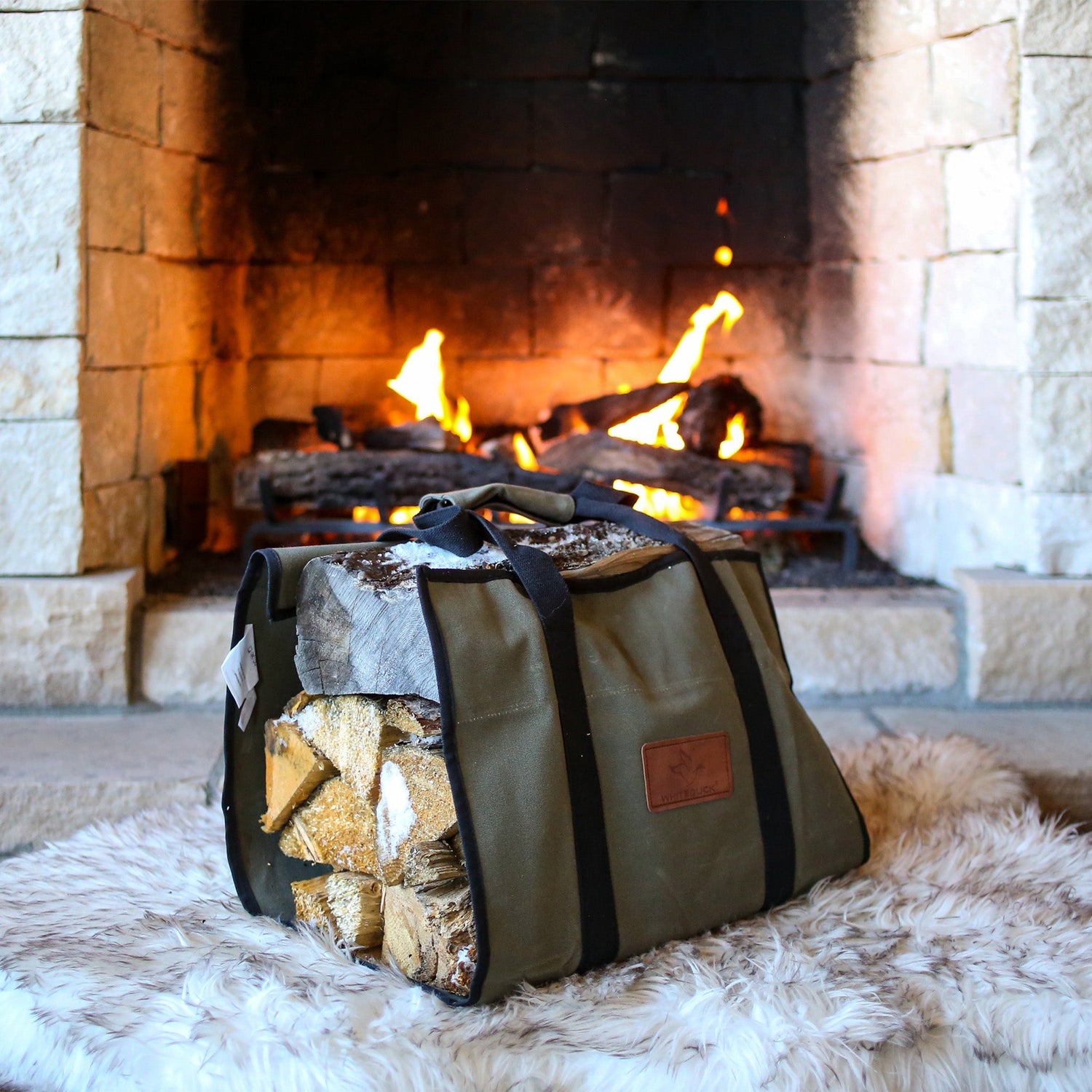 Firewood Log Carriers - Grayman Trading Company