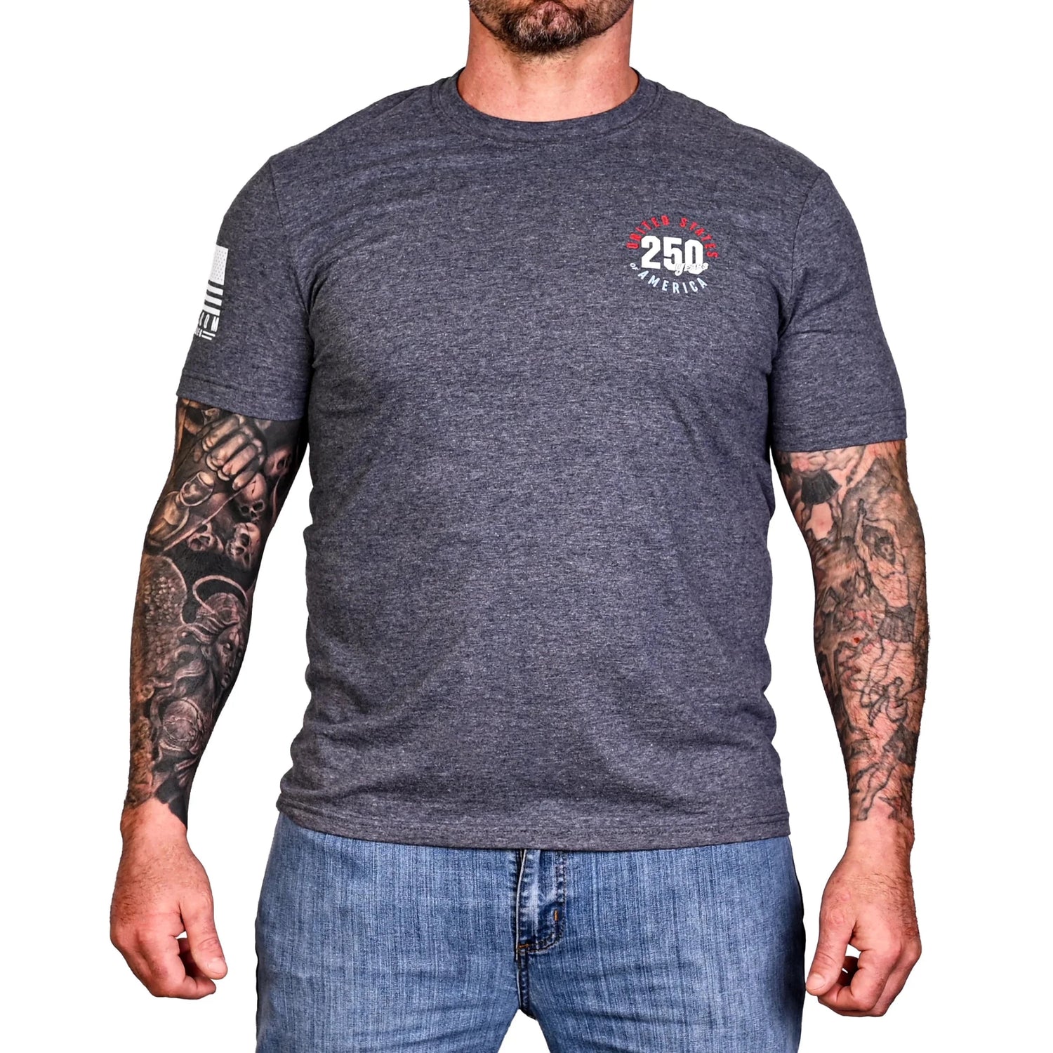 Freedom Fatigues Men's 250th Anniversary Patriotic T-Shirt - Grayman Trading Company