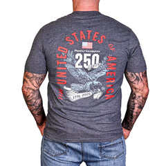 Freedom Fatigues Men's 250th Anniversary Patriotic T-Shirt - Grayman Trading Company