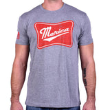 Freedom Fatigues Men's 'Merica Patriotic T-Shirt - Heather Charcoal - Grayman Trading Company
