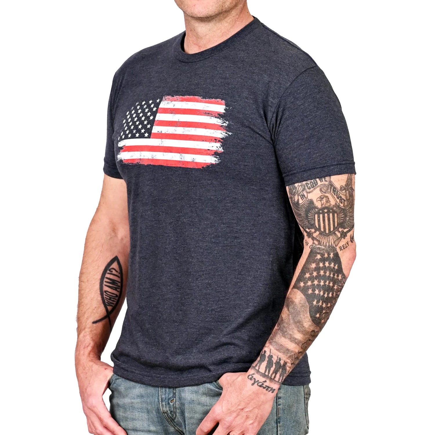 Freedom Fatigues Men's Old Glory Patriotic T-Shirt - Grayman Trading Company