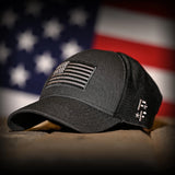 Freedom Fatigues Midnight Black American Flag Ball Cap - Grayman Trading Company