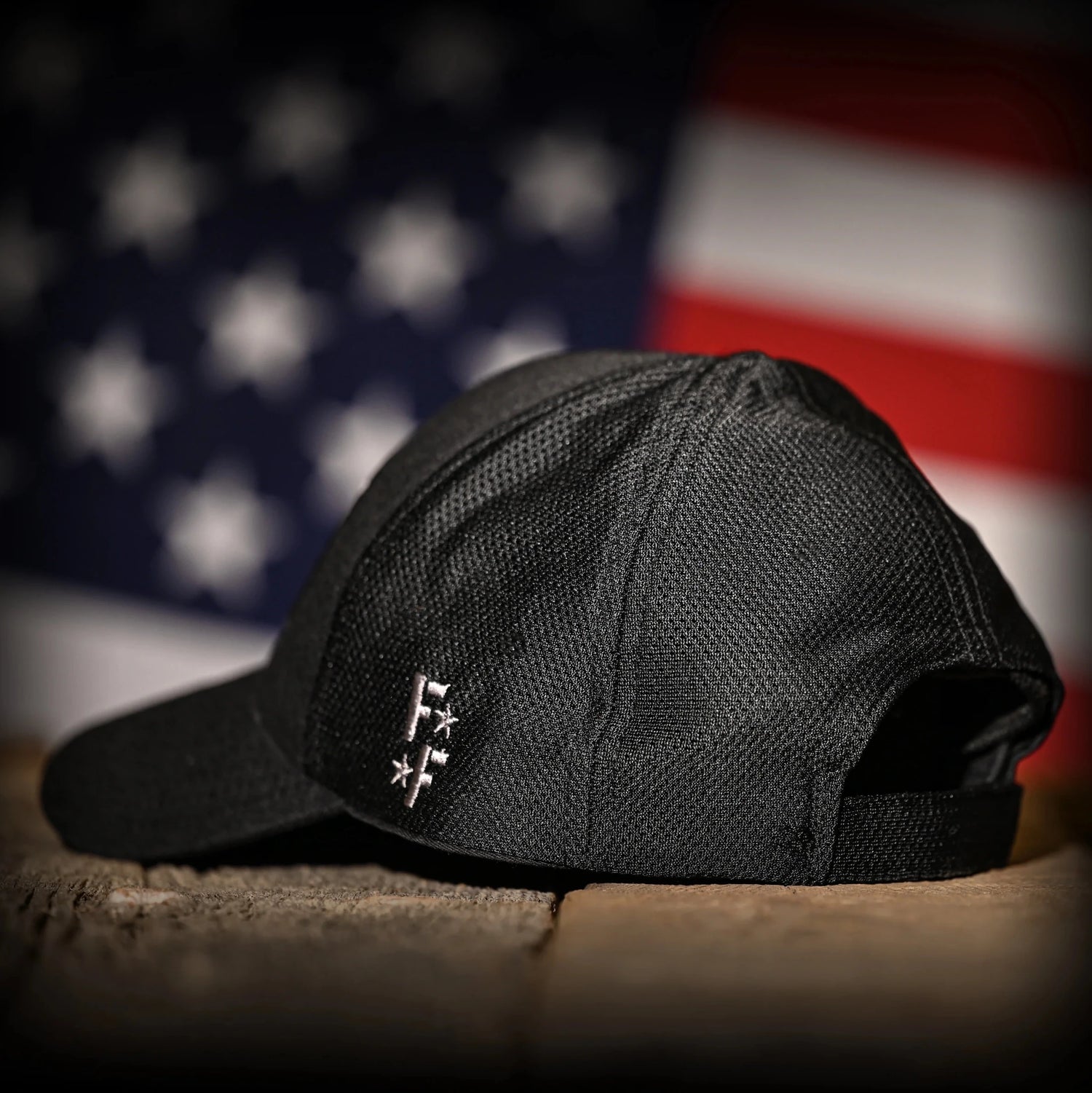 Freedom Fatigues Midnight Black American Flag Ball Cap - Grayman Trading Company