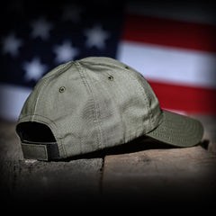 Freedom Fatigues Ranger Green Ripstop Full Fabric American Flag Range Hat - Grayman Trading Company