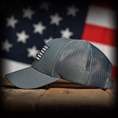 Freedom Fatigues Tonal Blue - Gray American Flag Hat - Grayman Trading Company